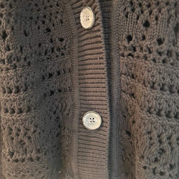Black Knit Women's Sweater - Picture 3 of 5